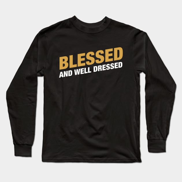 Cleric Blessed and Well Dressed - Slaying Dragons in Dungeons Long Sleeve T-Shirt by pixeptional